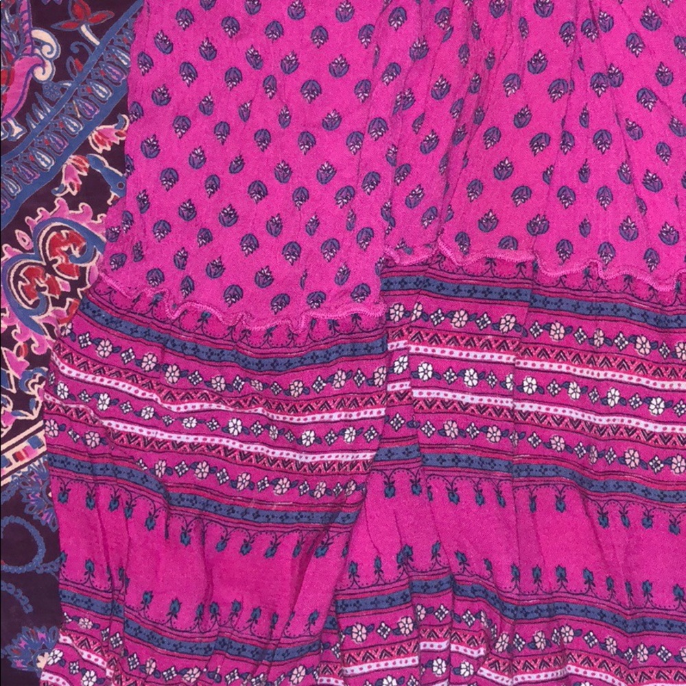 Long tribal skirt